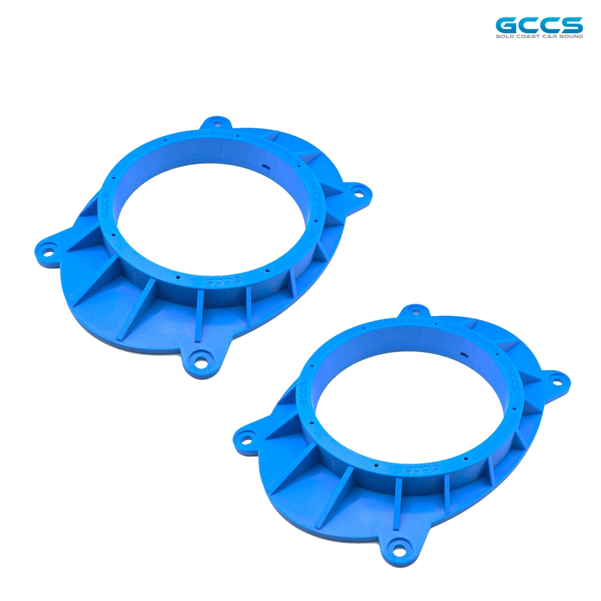 GCCS Front 6x9 to 6.5 Speaker Spacers for Nissan Navara NP300 & Patrol Y62