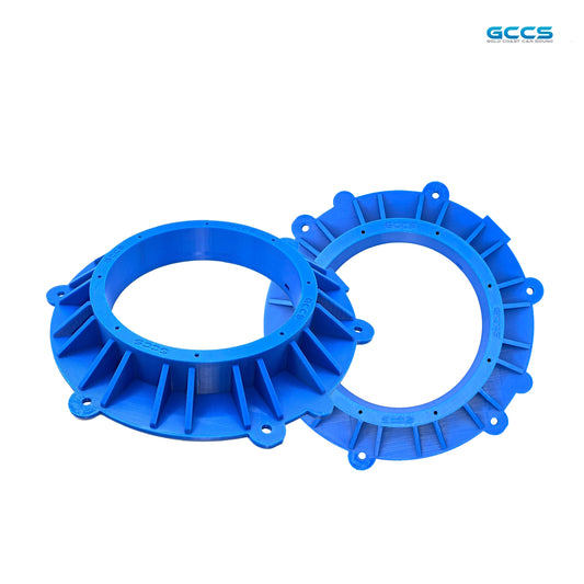 GCCS Front 6.5 inch Speaker spacers for various Porsche vehicles