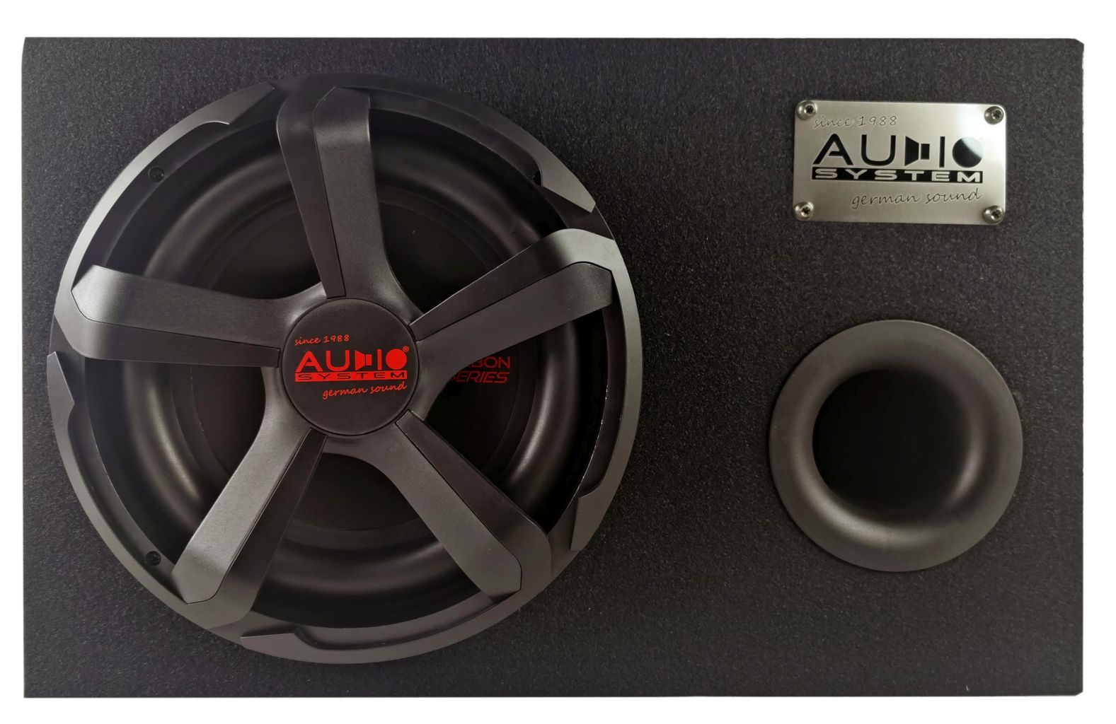 Audio System Carbon Series 12 Inch Loaded Subwoofer Box