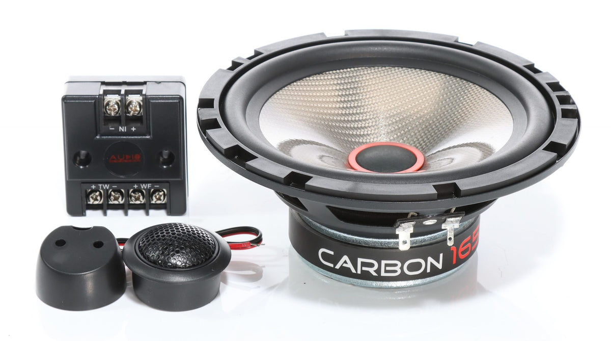 Audio System Carbon Series 6.5inch Component Speakers