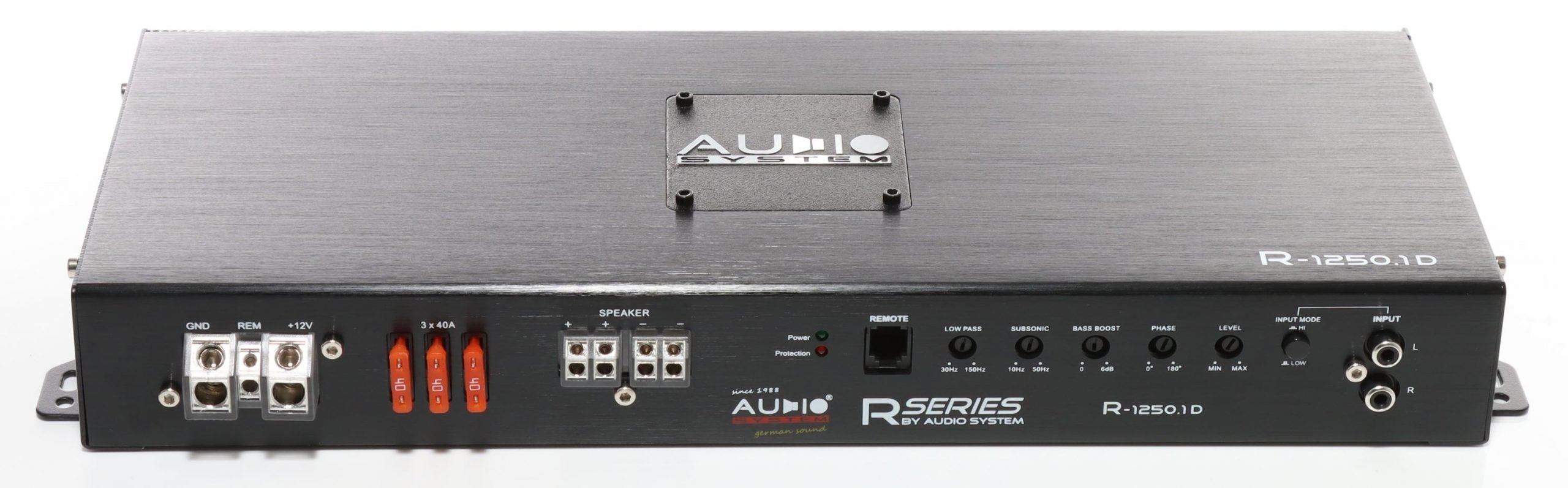 Audio System R-1250.1D R-Series Mono 1250w Amplifier