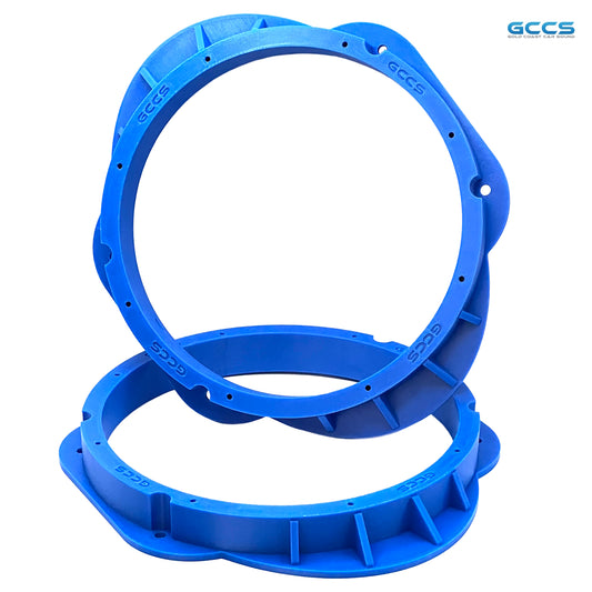 GCCS Front 6x9 to 8 Inch Speaker Spacers for Ford Ranger (Next Gen) & VW Amarok ‘22+