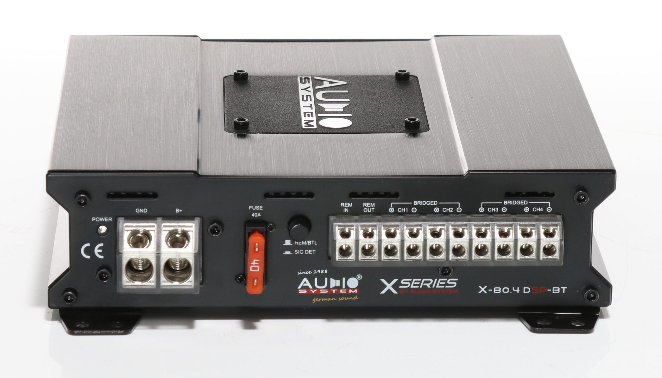 Audio System X-80.4 DSP-BT X-Series 4ch Amplifier 8ch DSP