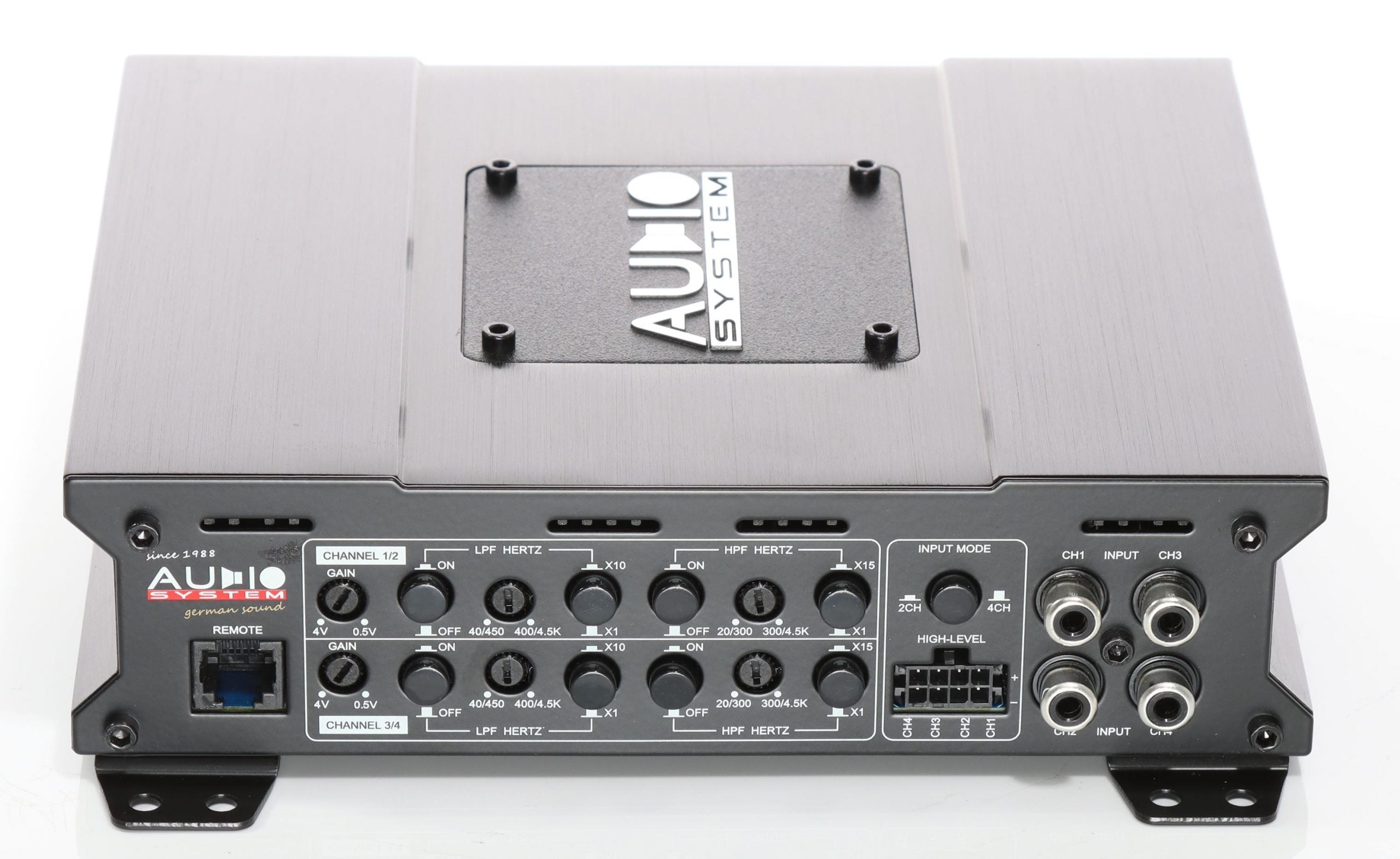 Audio System X-80.4D X-Series 4ch Amplifier