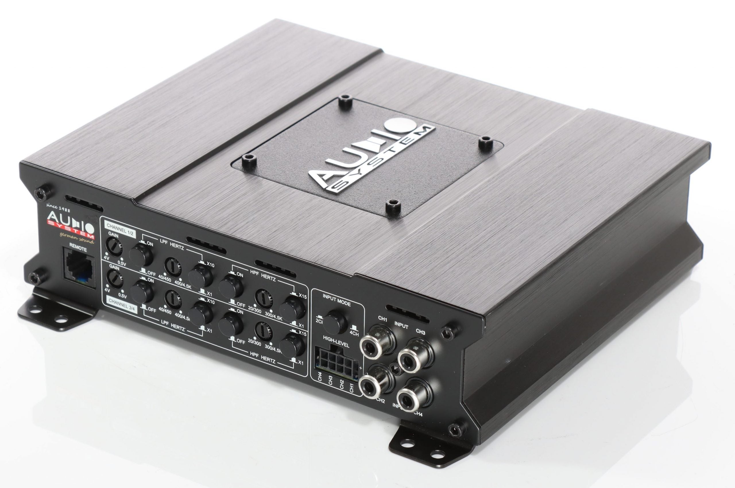 Audio System X-80.4D X-Series 4ch Amplifier