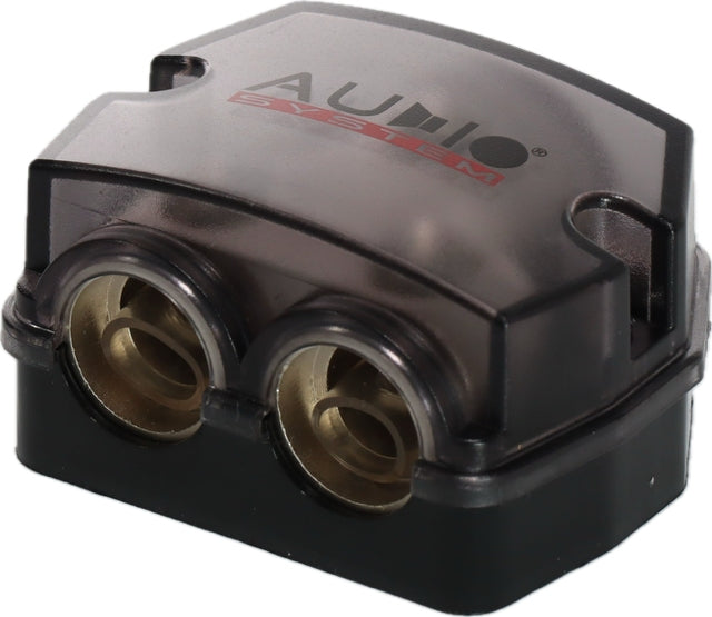 Audio System Z-DB1-2HC Distribution Block - 0-2ga in / 2 x 0-2ga out