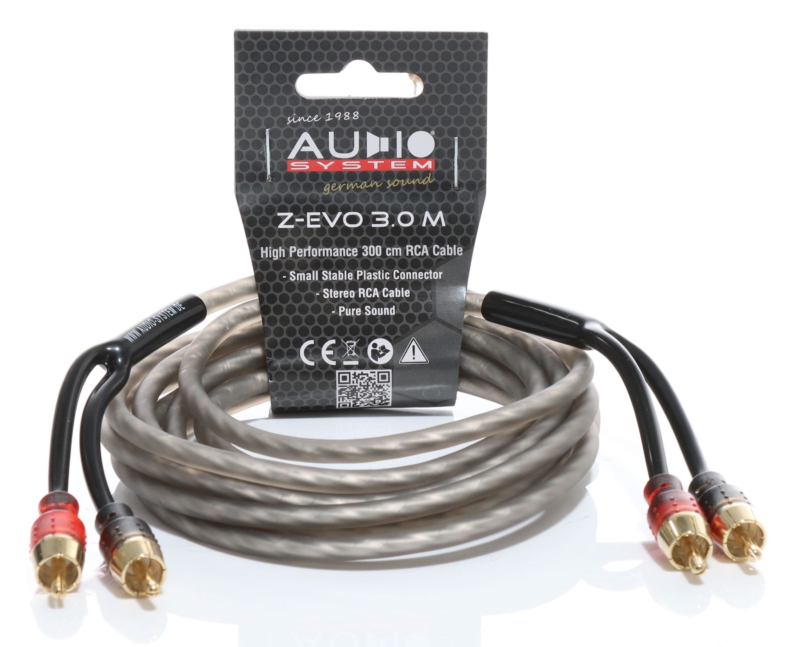 Audio System Z-EVO RCA Cable Stereo Pair