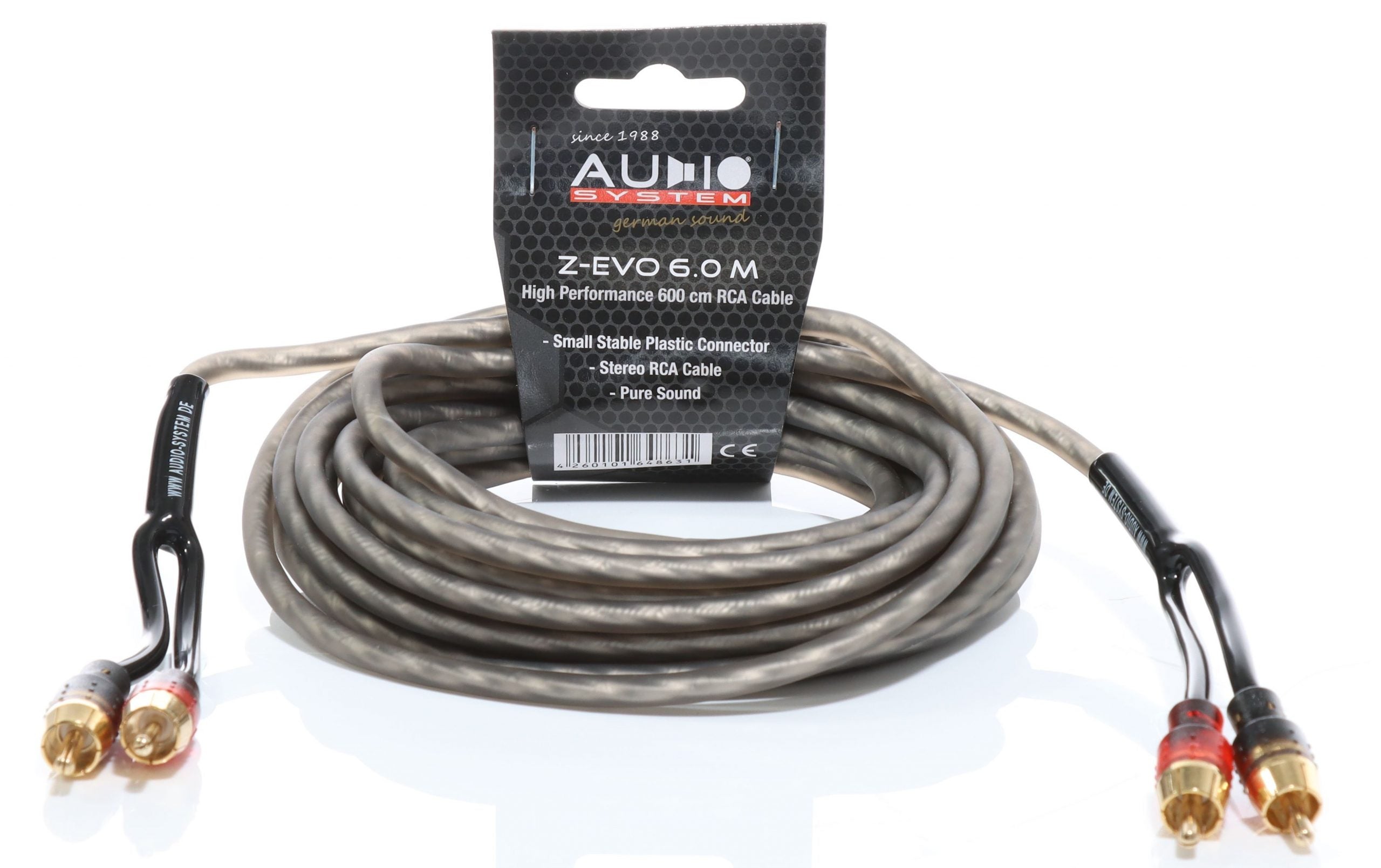 Audio System Z-EVO RCA Cable Stereo Pair